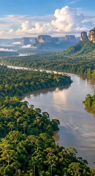Caquetá · paisaje ilustrativo